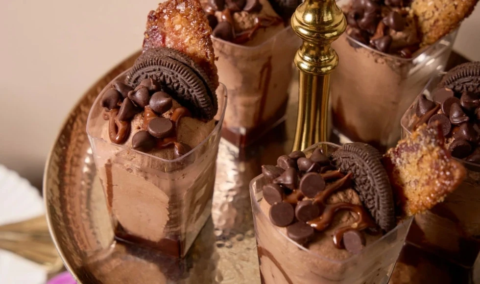 Photo of delicious Chocolate Mousse